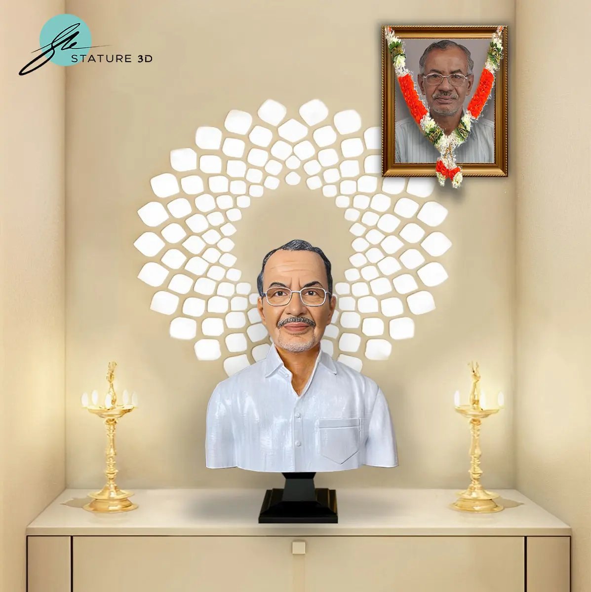 Solo Half Body Miniature - STATURE 3D