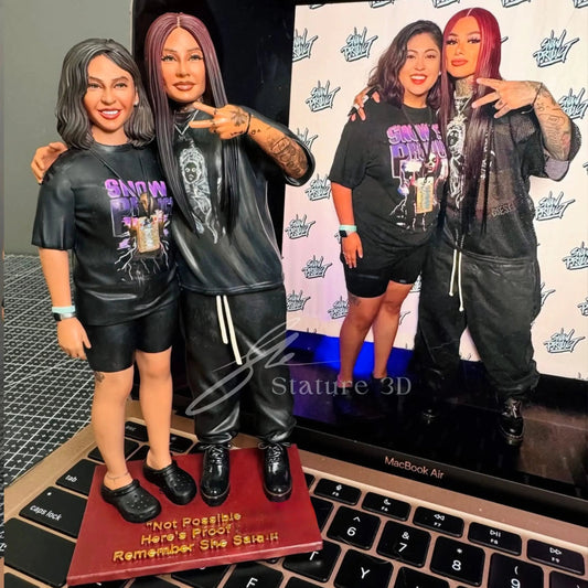 Friends Group 3D Miniature - STATURE 3D