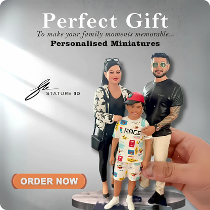 Family 3D Miniature - STATURE 3D